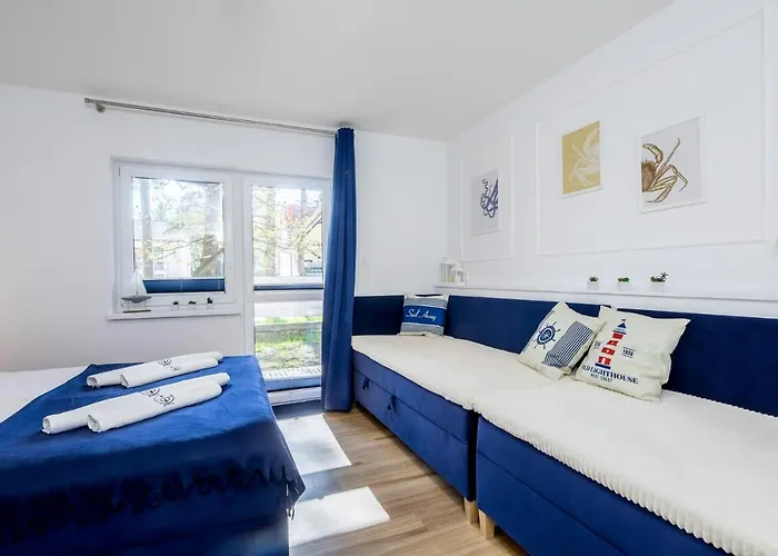 Апартаменты 8b Blue Marine Basen Brodziki Plac Zabaw The Of Przy Plaz *